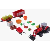 Maisto Mini Working Machines Bauernhof-Set Massey Ferguson