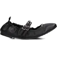 Stefano lauran Damen Ballerinas Bailarina Arrugada - Zwart - Größe 37