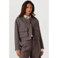 Access Damen Blazers D54-1020-387 - Taupe - Größe S/M
