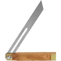 Facom Winkel mit Holzanschlag und Gleitstück | verstellbar | 300 mm lang