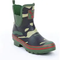 Evercreatures Gummistiefelette Evercreatures Camo Meadow Niedrig-Schuhgröße 36