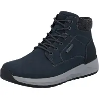 Rieker Herren Stiefelette extra weit wasserabweisende Tex Membran 11502, Größe:43 EU, Farbe:Blau