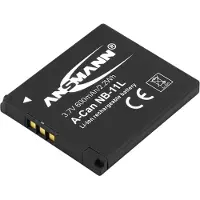 Ansmann Li-Ion Akku A-Can NB 11 L 3,7V Typ 600 mAh, leistungsstark