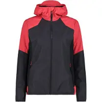 CMP Damen Jacke Jacket Hybrid FIX Hood Schwarz 38