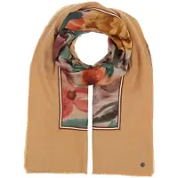 Fraas Patchwork Stole With Floral Print