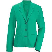 Goldner Damen elegante Jacke aus Stretchjersey in grün | Gr.: 50