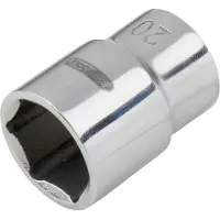 Ks Tools EDELSTAHL 1/2" Stecknuss