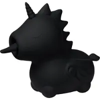 Creative Conceptions Unihorn Wild Spirit - Wiederaufladbarer Einhorn-Klitoris-Stimulator (schwarz)