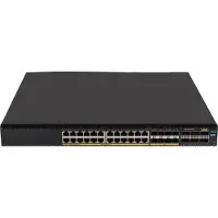 HP Networking Comware Data Center Switch 24p 10GBASE-T 8p SFP+ 1G/10G 6p QSFP28 100G 5720, Managed, L2/L3, 10G Ethernet (100/1000/10000), Rack-Einbau, 1U