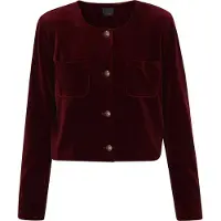 Dreimaster Women Blazer in burgundy | Gr.: S