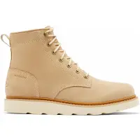 Sorel - Robuste, wasserfeste Stiefeletten - Slabtown 62' Six WP M Canoe Bleached Ceramic für Herren aus Leder - Größe 43 - Beige
