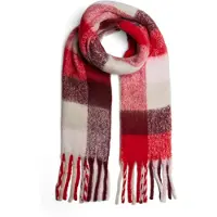 Pieces Schal in Rot - onesize
