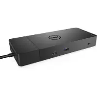 Dell WD19, Kabelgebunden, USB 3.2 Gen 1 (3.1 Gen 1) Type-C, 2.0b, 10,100,1000 Mbit/s, Schwarz, 10 Gbit/s