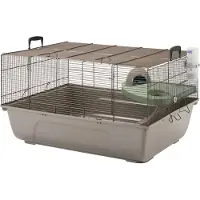 Savic Mäusekäfig Jerry braun-warm grau