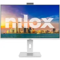 Nilox NXM24RWEB02W, 61 cm (24"), 1920 x 1080 Pixel, Full HD, LED, 4 ms, Weiß