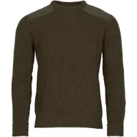 Pinewood Lappland Rough Sweater Herren (Mossgreen Melange) Größe 3XL