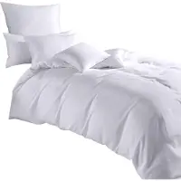 TRAUMSCHLAF Uni Lyocell Lyocell Bettwäsche 135x200 cm + 80x80 cm weiss