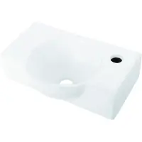 Primaster Gästewaschbecken 40 cm Diego weiß Keramik