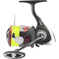 Daiwa 23 NINJA LT 4000-C / JB4 0.25MM YELLOW, 4000-C, Beidhändig, Spinning Angelrolle, bespult, Frontbremse, 10006-400