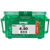 Spax Universalschraube WIROX, 4x50 mm, 400 Stück, 4191010400509