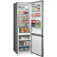 Midea MDRB600MIC46, 442 l, NoFrost-Funktion (Kühleinheit), SN-ST, 8 kg/24h, C, Edelstahl