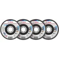 Bosch X451 Fächerschleifscheiben 115mm, T27, CTU, 60 teiliges Set - 2608626163