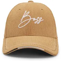 BOSS Reitsport-Cap aus Baumwoll-Cord mit Logo-Stickerei Grösse 57