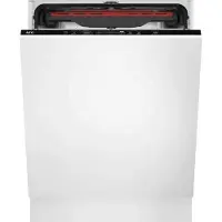 AEG Series 6000 FSK64907Z, Voll integriert, Standardgröße (60 cm), Schwarz, Berührung, LED, 1,5 m