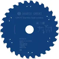 Bosch Blau Zubehör 2608902133 EXPERT Kreissägeblatt Edelstahl kabellos 140 x 1,5/1,2 x 20 mm T30