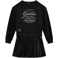 GUESS Kleid für den Alltag J5BK31 KAUH0 Schwarz Regular Fit