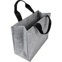 Sigel Laptoptasche Desk Sharing Bag Basic M, für Laptops bis 15,4″, 2 große Fächer/2 Seitenfächer, Tragegriffe, Schultergurt, Kunstfilz, hellgrau