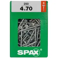 Spax Universalschraube, Teilgewinde, Senkkopf, T-STAR plus T20, 4CUT, WIROX, 4 x...