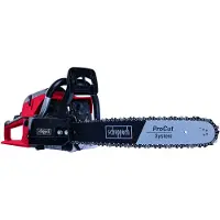 Scheppach Benzin-Kettensäge PCS56 - 3,1 PS | 2,3 kW 2-Takt-Benzinmotor | 20" / 51 cm ProCutSchwert und -Kette