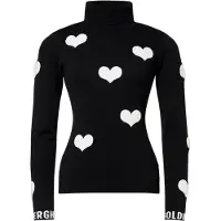 Goldbergh Pullover Bacio LS Knit Sweater Damen Black/White-L