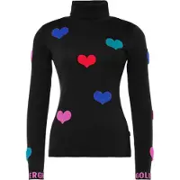 Goldbergh Damen Bacio Long Sleeve Knit Sweater Schwarz