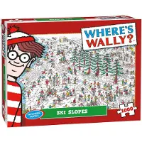 Plenty Gifts Xms Wo ist Wally? Ski Pisten Puzzle 1000 Teile (Kopie)