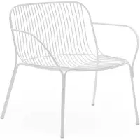 Kartell Hiray Armlehnstuhl verzinkter Stahl