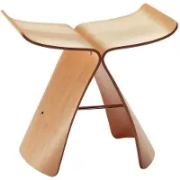 Vitra Butterfly Hocker Ahorn