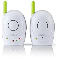Nedis BAMO110AUWT Babyphone FHSS Grün Weiß