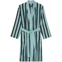 Marc O'Polo Bademantel Heritage Herren Aquamarine-XL
