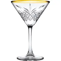 Pasabahce Martiniglas Timeless 23 cl Gold 4 Stück