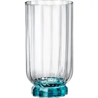 Bormioli Rocco Cocktailgläser Florian Long Island Ice Tea Hellblau 43 cl (Set von 4 Stück)