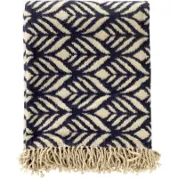 Hoii Plaid 'Alexandra' 150 x 200 cm Insignia Blue - Blau