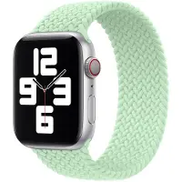 Apple Geflochtenes Solo Loop für Watch | 44/45/46/49 mm - Größe 10 - Pistachio