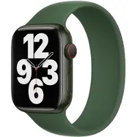 Apple Silikon Solo Loop für Watch | 38/40/41/42 mm - Größe 6 - Clover