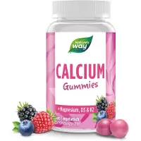 Nature'S Way Calcium Gummies – 500 mg Calcium, Wild-Berry-Geschmack