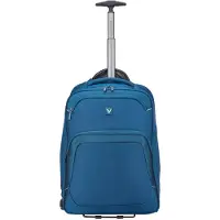 Roncato Gateway Cabin Wheeled Trolley Backpack 17" blue
