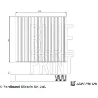 Blue Print Filter, Innenraumluft ADBP250128