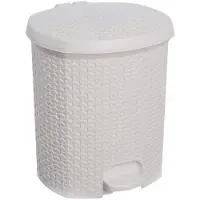 Keeeper Rattan 21l Mülleimer Durchsichtig Durchsichtig One Size