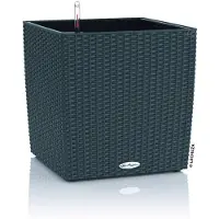 Lechuza 'Cube Cottage 50', granit, ca. 49 x 49 x H 49,5 cm